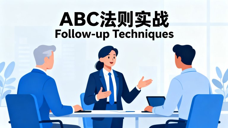 ABC 法則實戰 — 藉力使力的跟進技巧