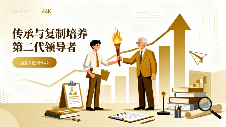 傳承與複製 — 培育第二代領導者